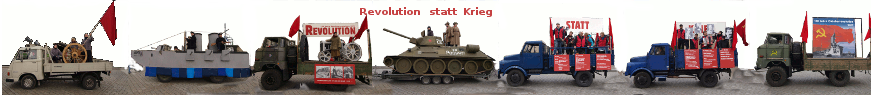 Revolution statt Krieg